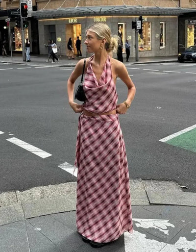 Amalfi - Halter Top & Maxi Skirt Set