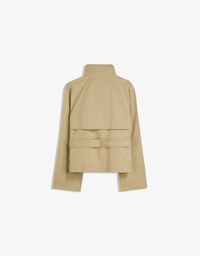 Avira - Cropped Trench Coat