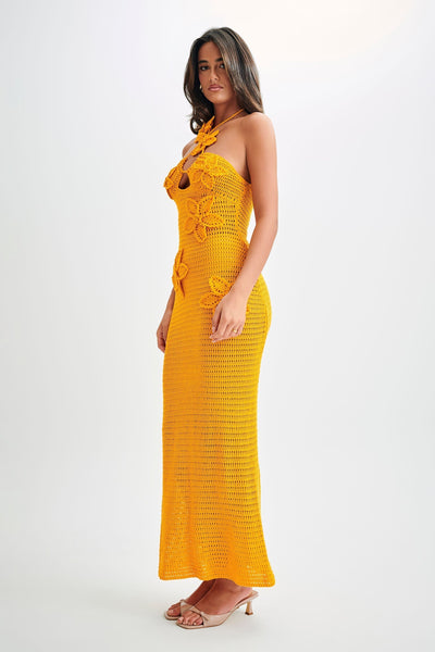 KYLA | Crochet Maxi Dress
