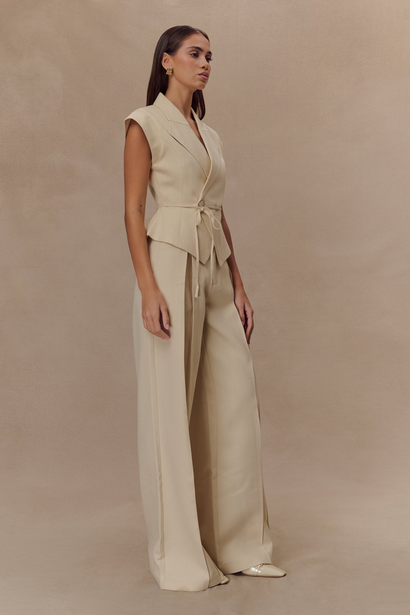 Andina - Shortsleeve Linen Top