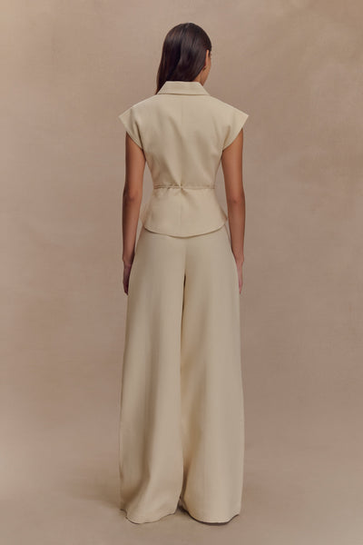 Andina - Shortsleeve Linen Top