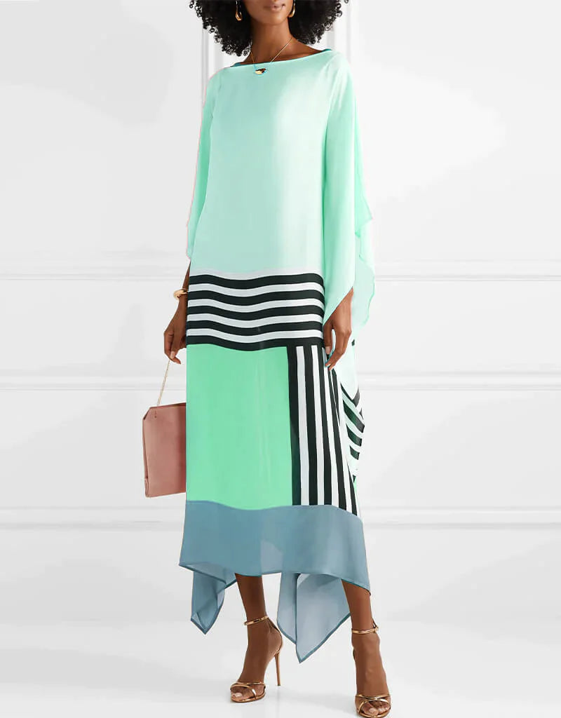 Rilinda - Geometrische Kaftan in Luxe Design