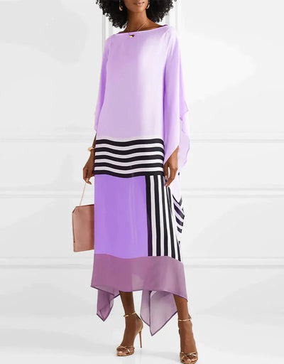 Rilinda - Geometrische Kaftan in Luxe Design