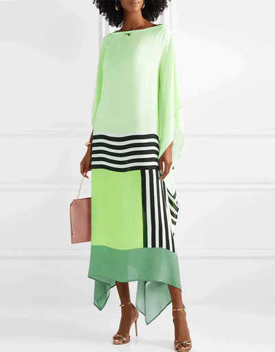 Rilinda - Geometrische Kaftan in Luxe Design