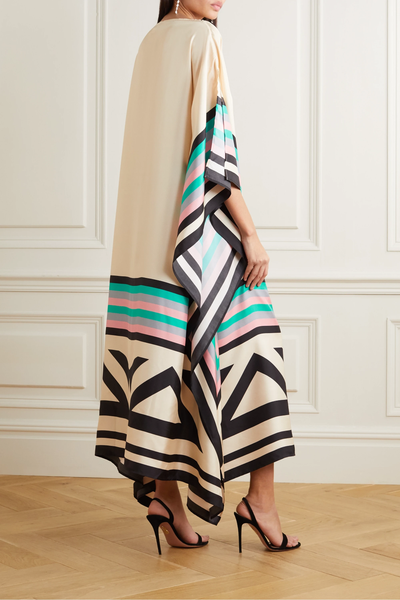 Rilinda - Geometrische Kaftan in Luxe Design