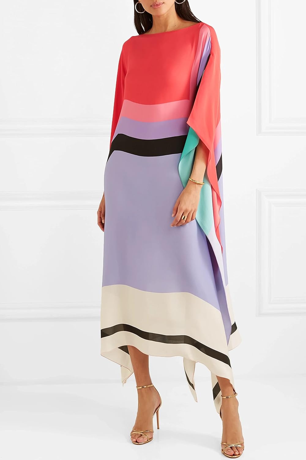 Rilinda - Geometrische Kaftan in Luxe Design