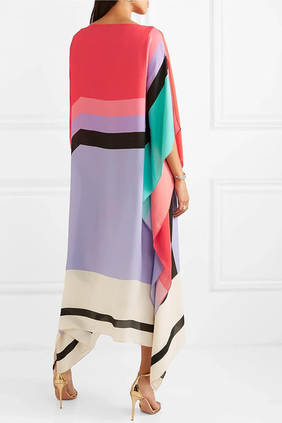 Rilinda - Geometrische Kaftan in Luxe Design