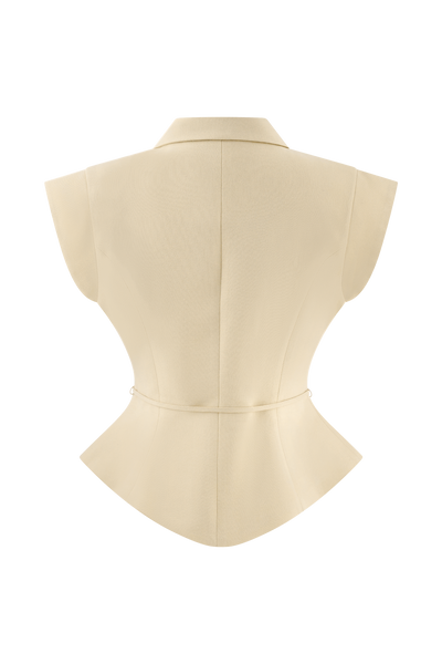 Andina - Shortsleeve Linen Top