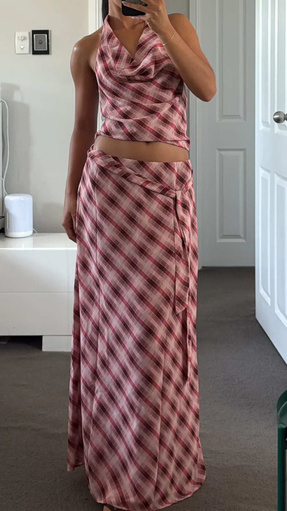 Amalfi - Halter Top & Maxi Skirt Set