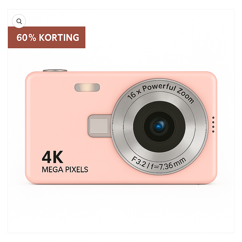 Digitale Camera | 96MP High-Resolution Shooter met 4K