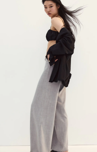 Chloe | Relaxed Fit Linnen Mix Broek
