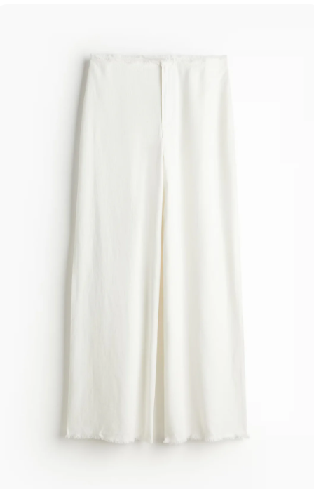 Chloe | Relaxed Fit Linnen Mix Broek