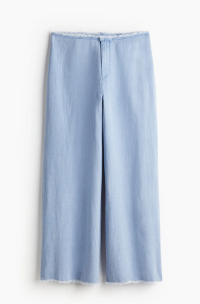 Chloe | Relaxed Fit Linnen Mix Broek