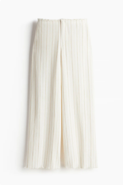 Chloe | Relaxed Fit Linnen Mix Broek