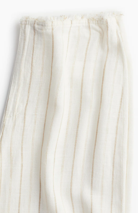 Chloe | Relaxed Fit Linnen Mix Broek
