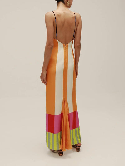 Wyleen | Floral Long Dress With Wrap Fit For Sunny Days