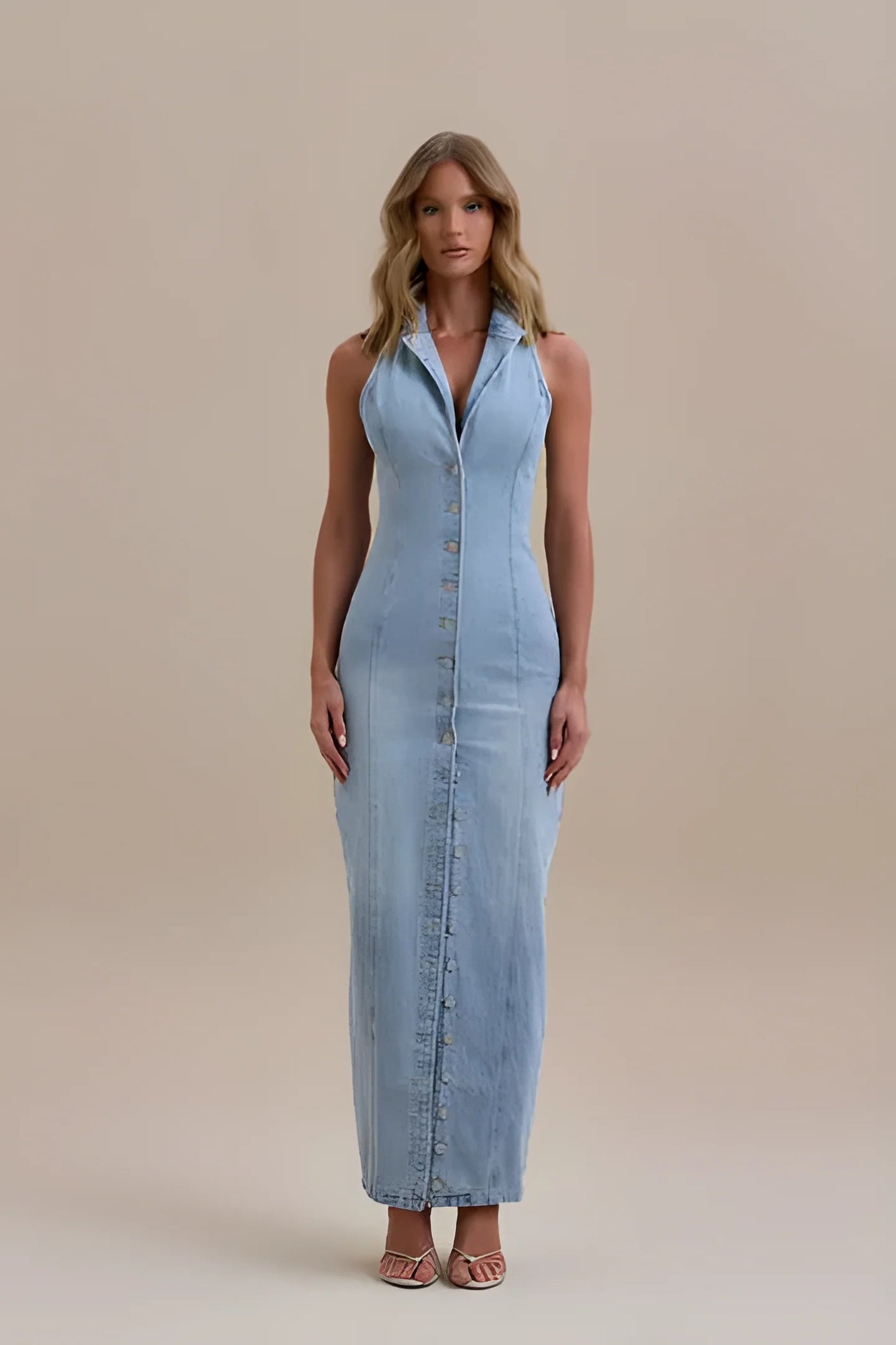 Sérene - Maxi Dress | Denim