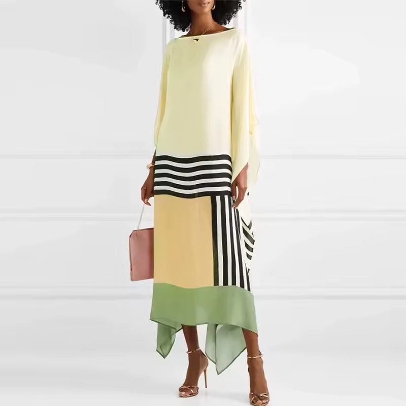 Rilinda - Geometrische Kaftan in Luxe Design