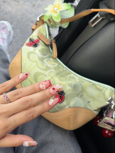 Signature Ladybug Hobo Bag
