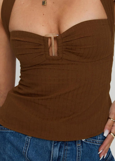 Amulett Halter Top