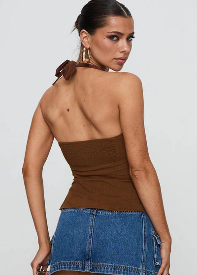 Amulett Halter Top