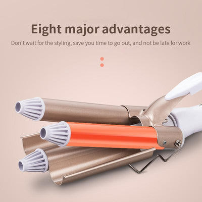 Styler de Pelo Compacto – Cerámico y Recargable por USB