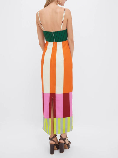 Wyleen | Floral Long Dress With Wrap Fit For Sunny Days