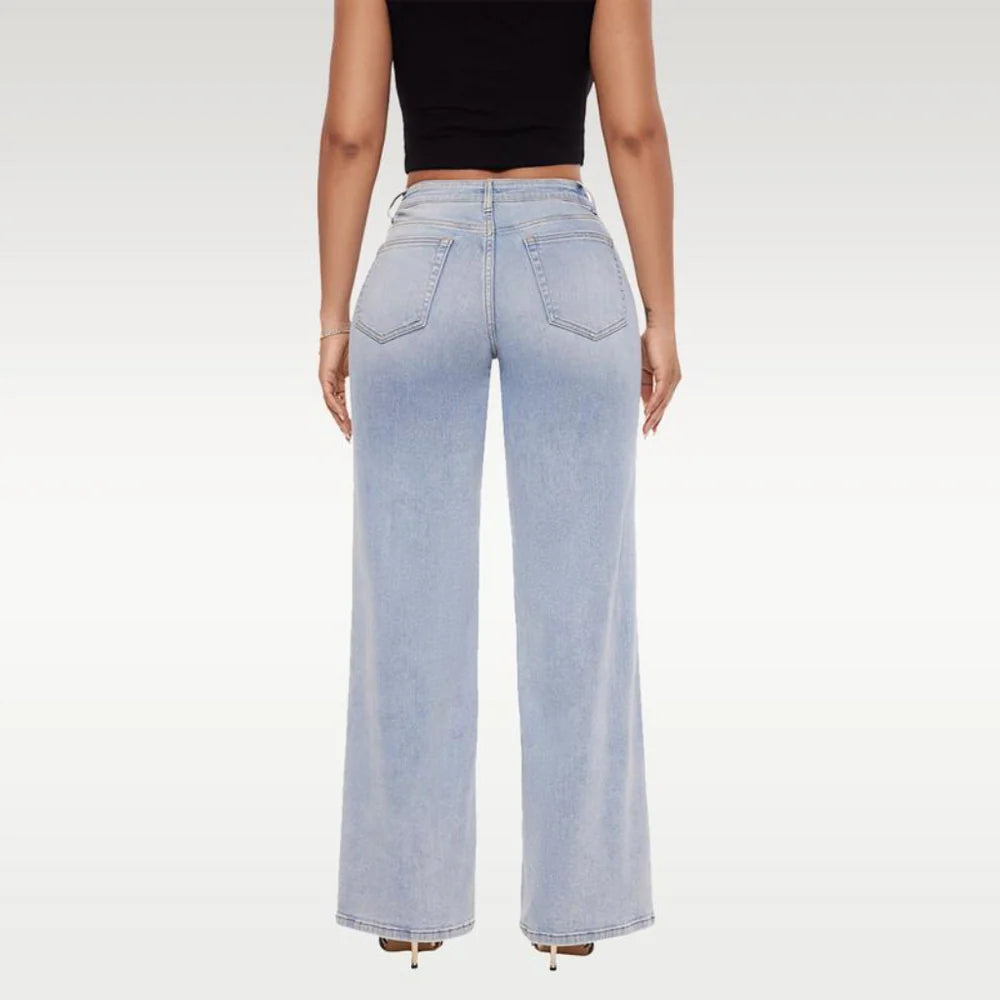 Femina - Comfortabele Stretch Denimbroek