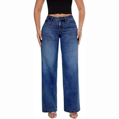 Femina - Comfortabele Stretch Denimbroek