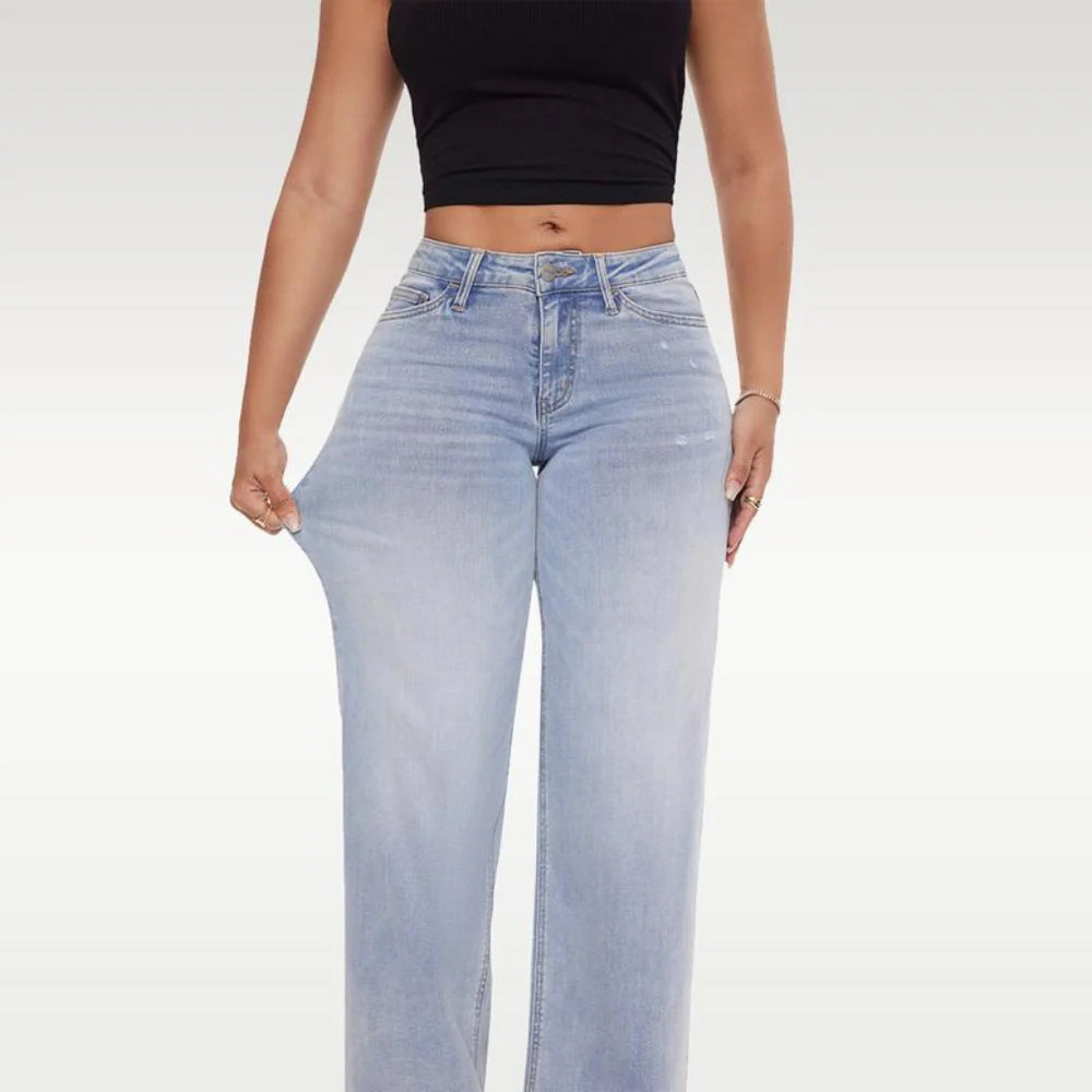 Femina - Comfortabele Stretch Denimbroek