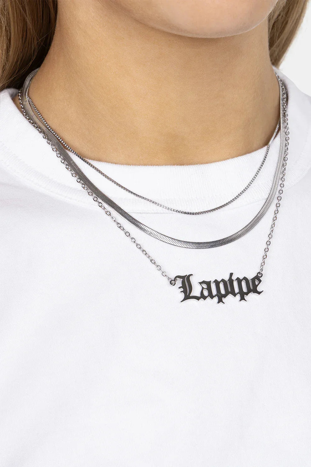 Platte schakelketting