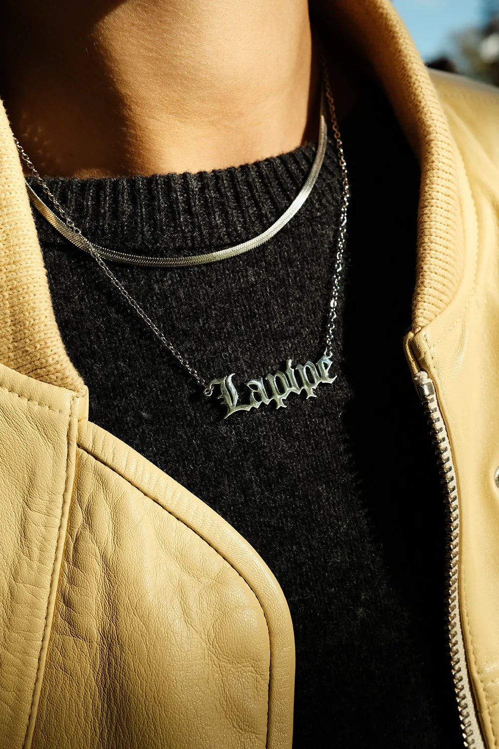 Platte schakelketting