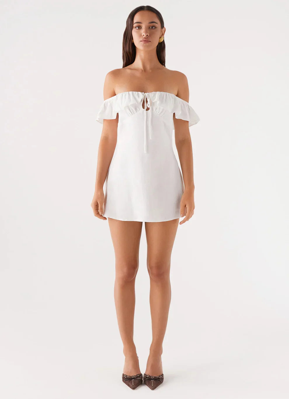 Minivestido Santorini Breeze – blanco