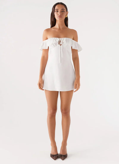 Minivestido Santorini Breeze – blanco