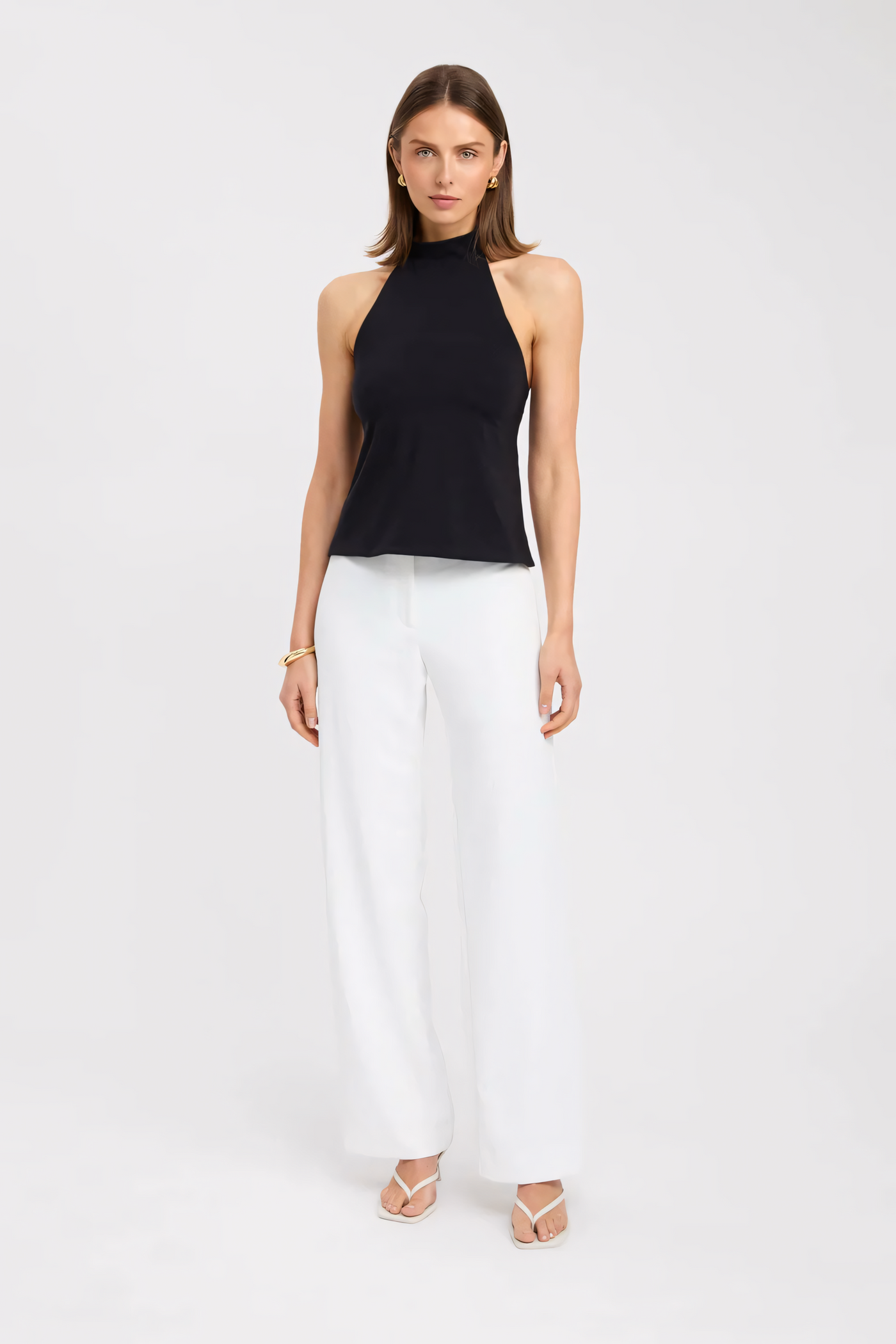 Lunara - Halter Backless Top