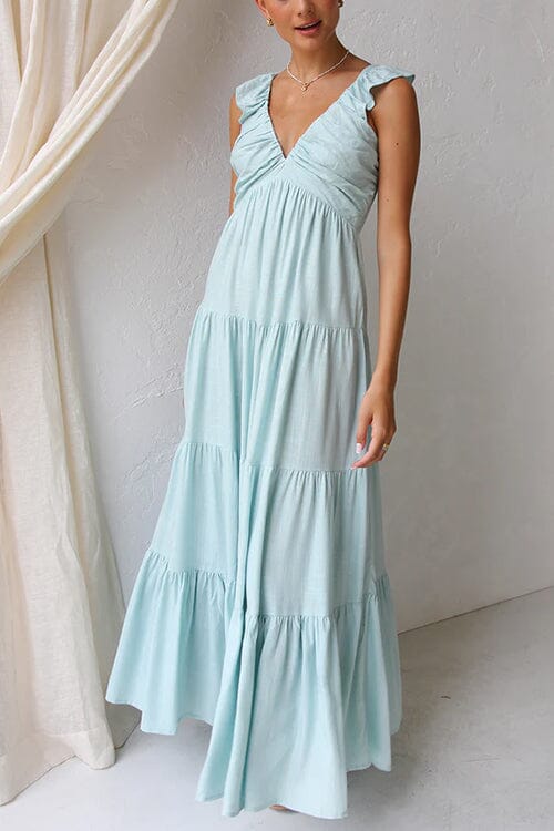 Vionelle - Maxi-Dress met Verfijnde Ruches