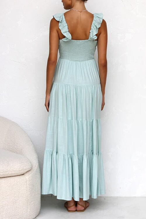 Vionelle - Maxi-Dress met Verfijnde Ruches