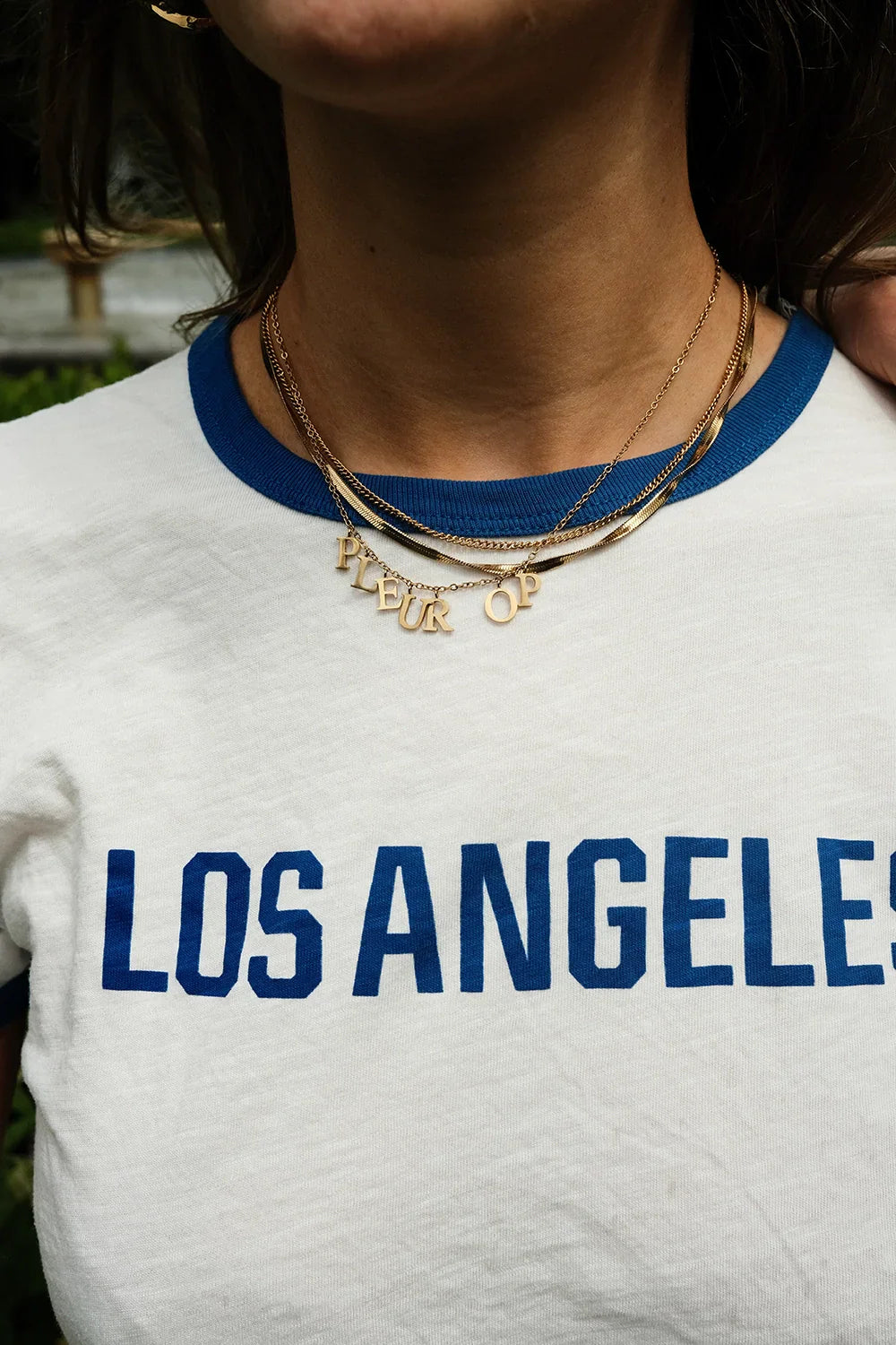 Pleur op ketting