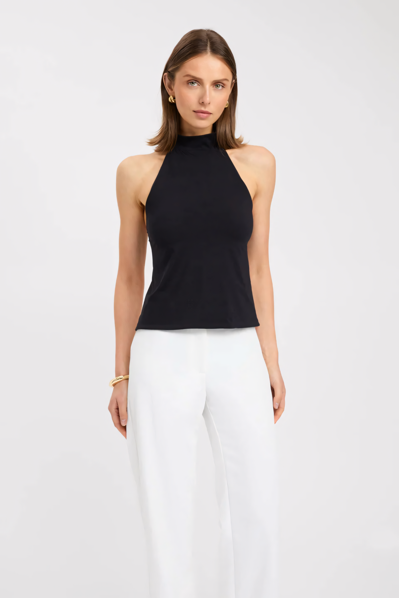 Lunara - Halter Backless Top
